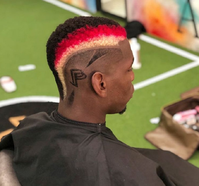 博格巴的最新发型