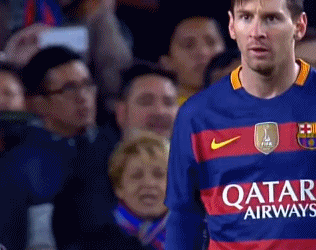 看发怒的梅西 如何硬刚对手！