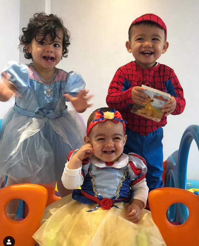 看总裁C罗咋带娃！霸道又温暖