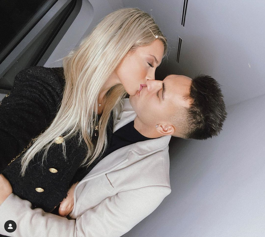 美！太美！国米悍将拥仙颜女友