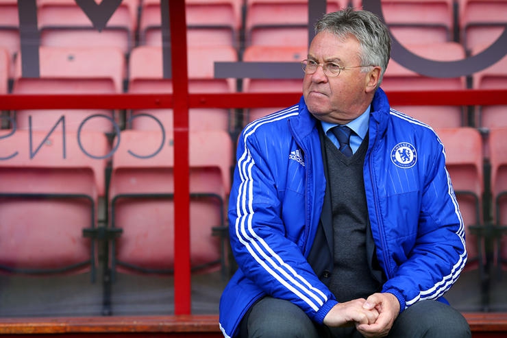 希丁克：52.9% (34场)，切尔西