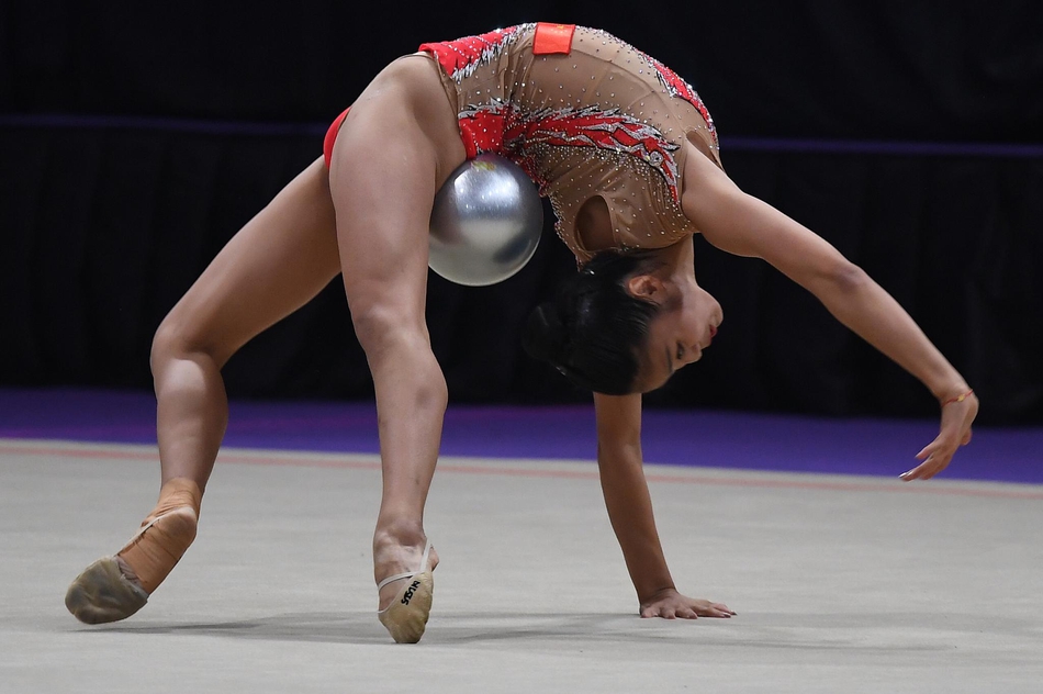 新浪直击亚运会艺术体操团体决赛