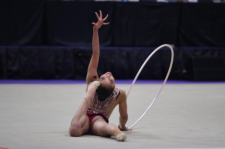 新浪直击亚运会艺术体操团体决赛