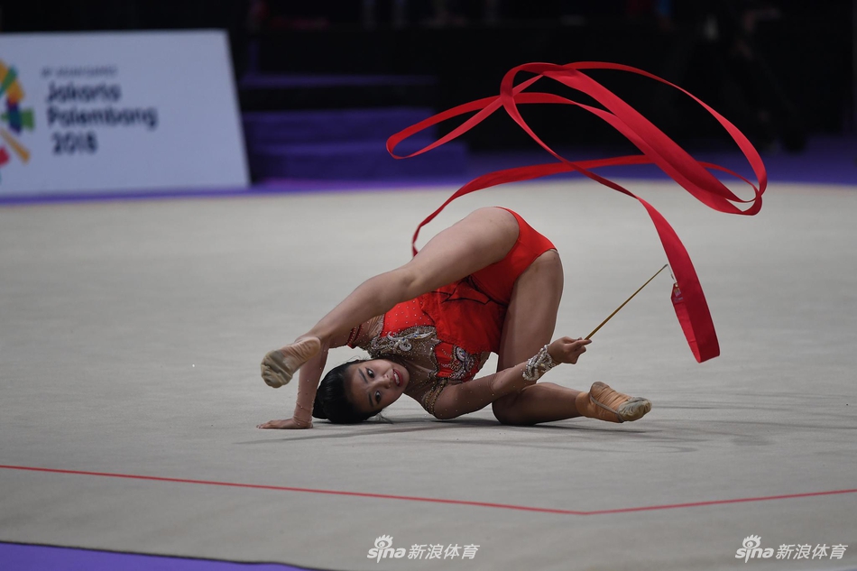 新浪直击亚运会艺术体操团体决赛