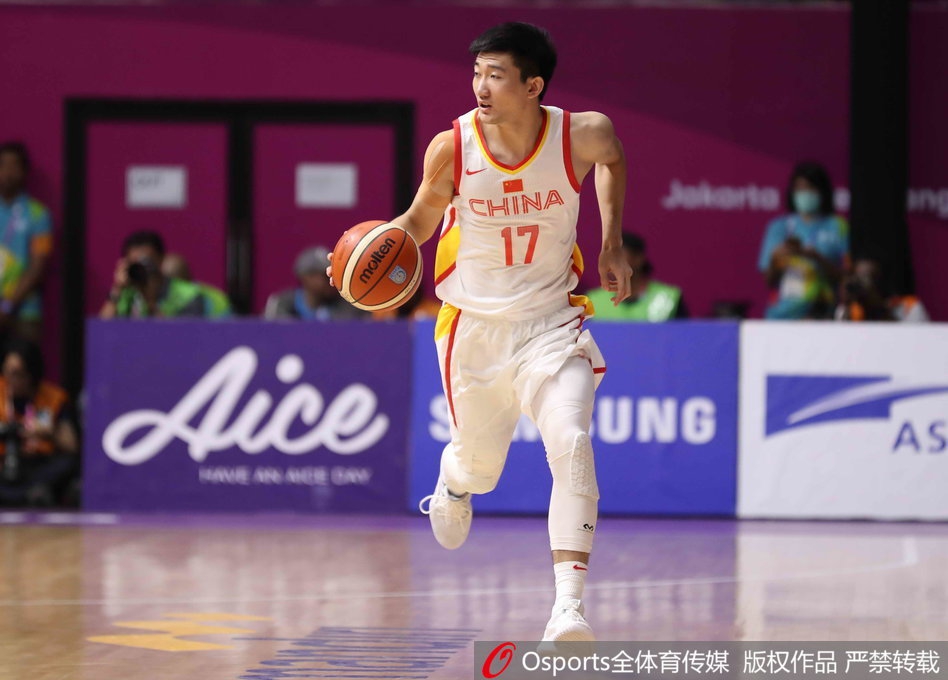 亚运会男篮1/4决赛 印尼vs中国男篮红队