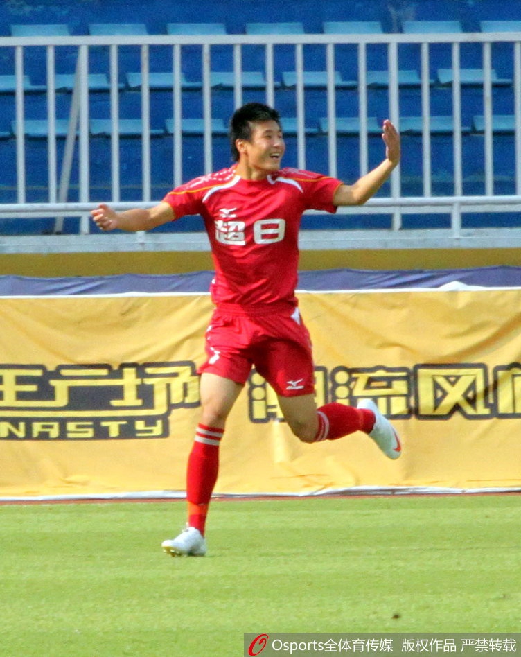 2011年中甲赛场的武磊