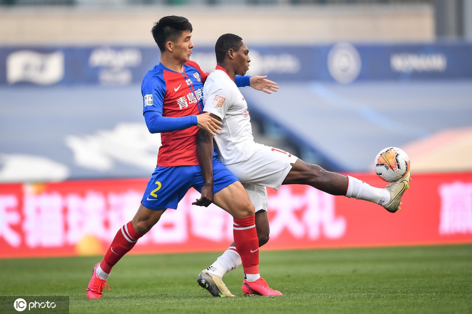 [中超]青岛黄海0-2深圳佳兆业