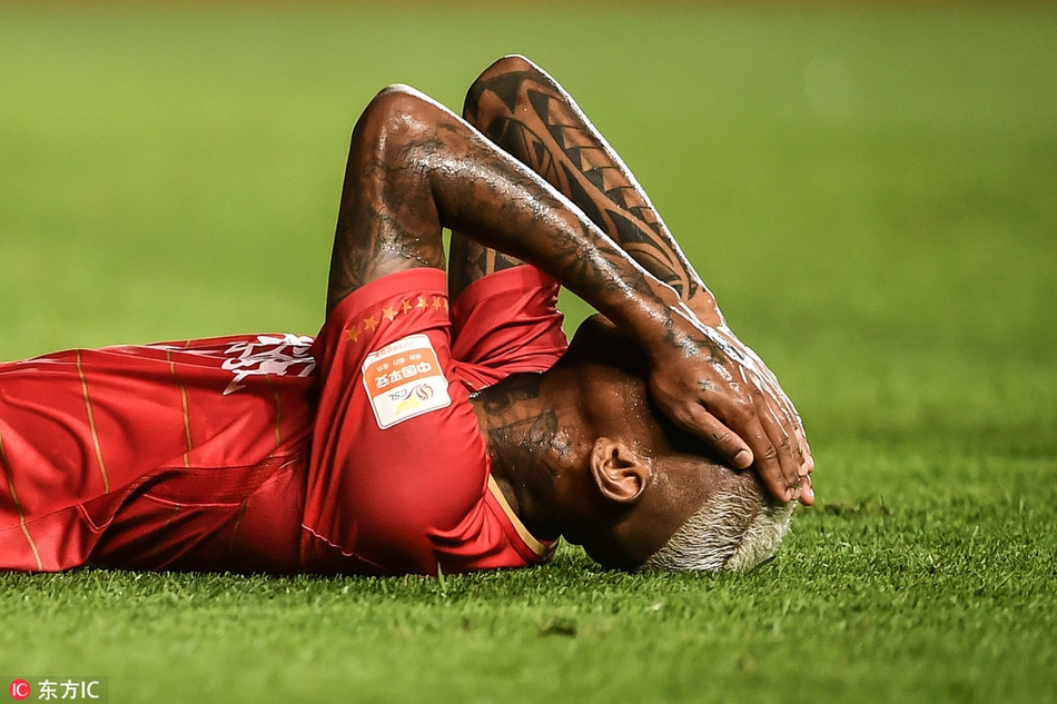 [中超]广州富力2-4广州恒大