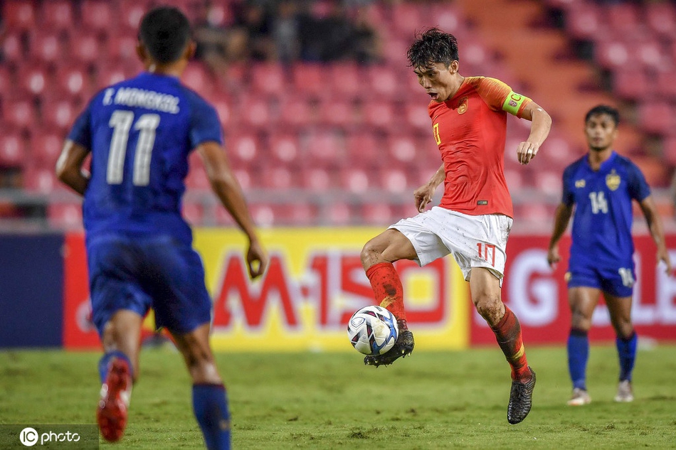 2018年 郑智完成国家队第100场