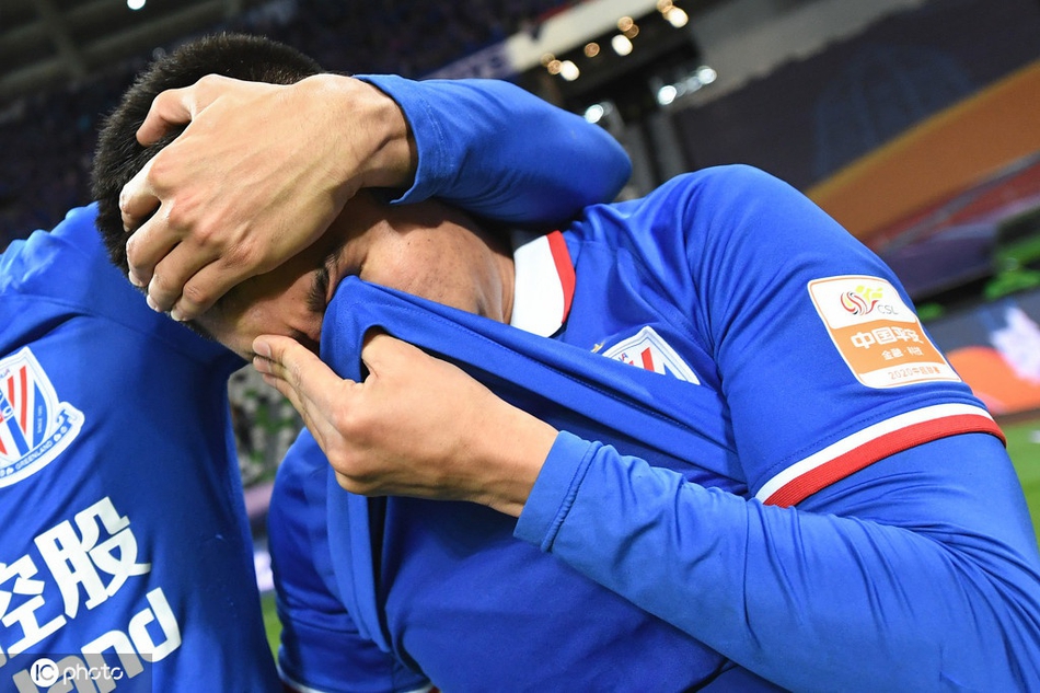 申花落败杨旭孙世林痛哭