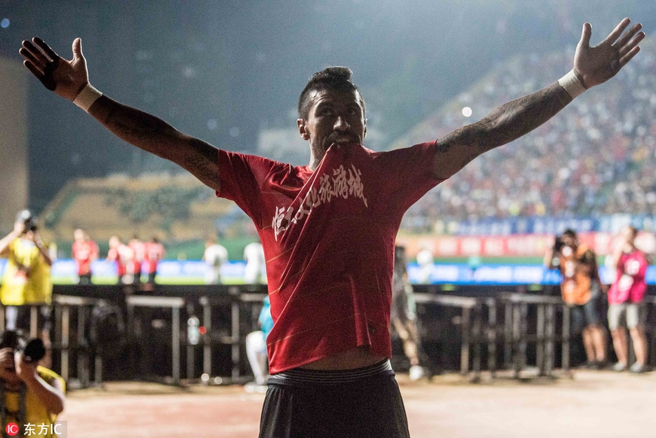 [中超]广州富力2-4广州恒大