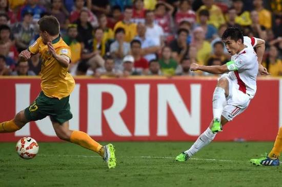 2015年 郑智第3次出战亚洲杯