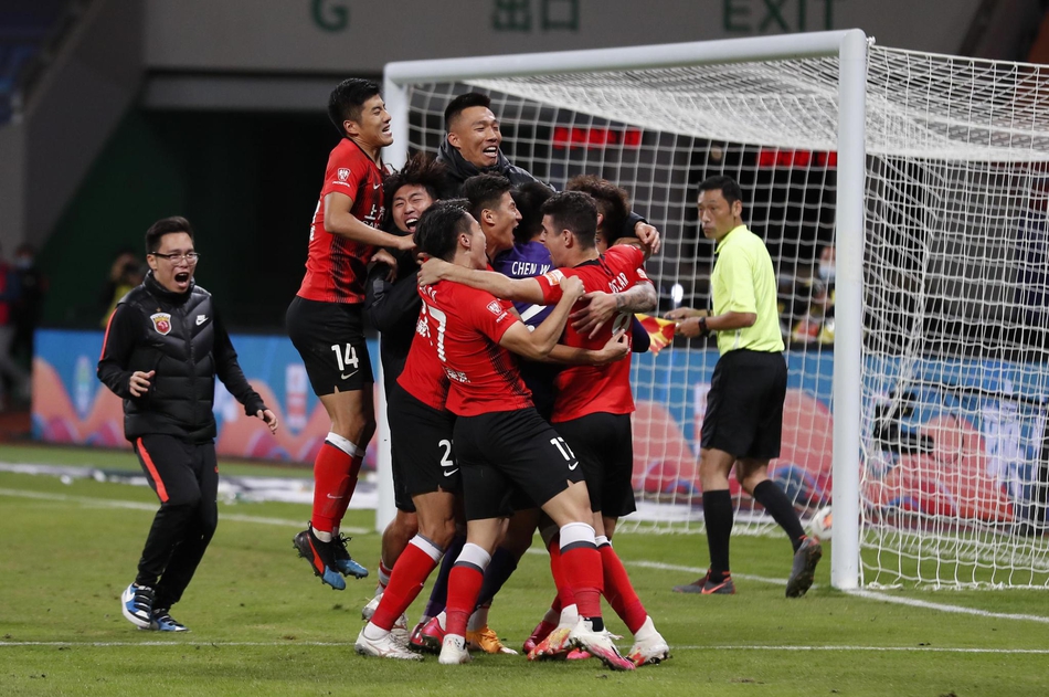 新浪直击上海上港点球战6-5上海申花