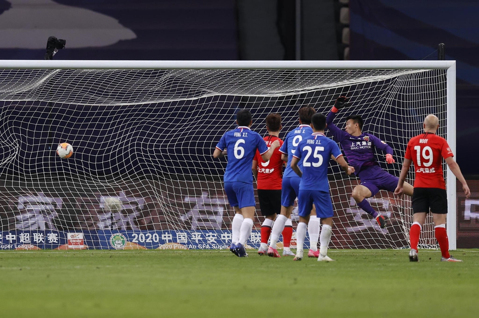 孙世林绝平球入网瞬间