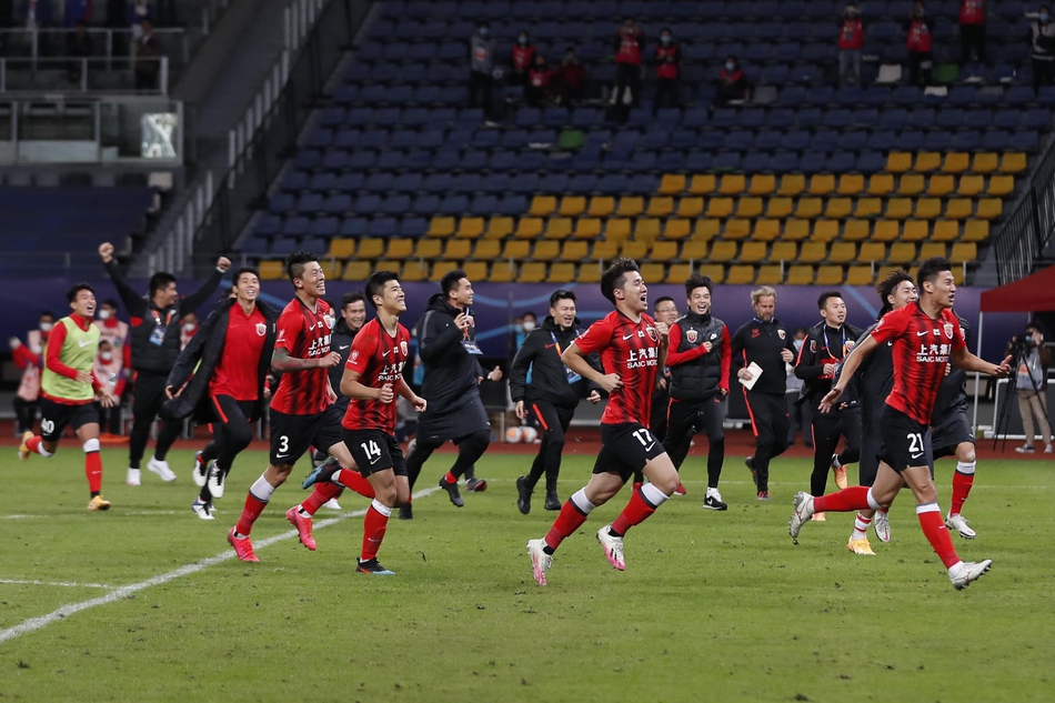 新浪直击上海上港点球战6-5上海申花