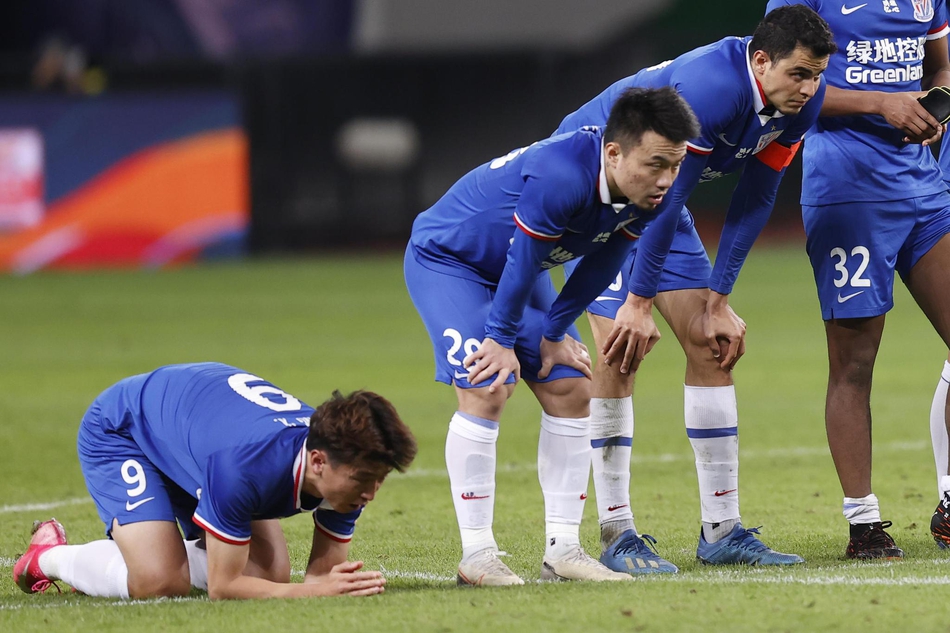 申花落败杨旭孙世林痛哭