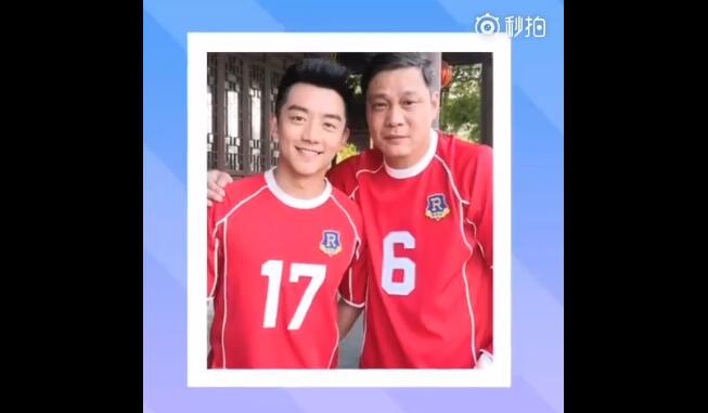 范志毅与郑恺合影