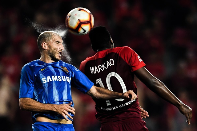 《头球瞬间》 韩敬宇(IC photo)