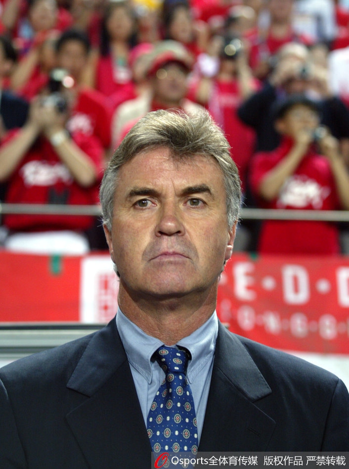 希丁克执教韩国