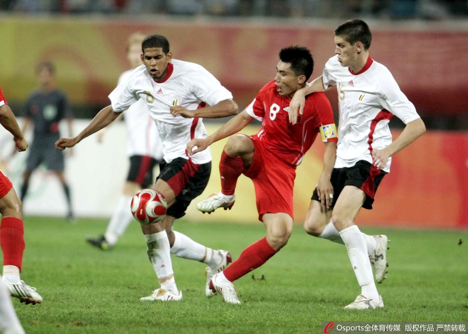 2008年 郑智出战北京奥运会