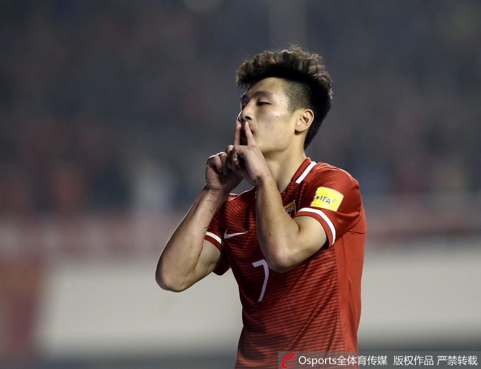 国家队上的武磊