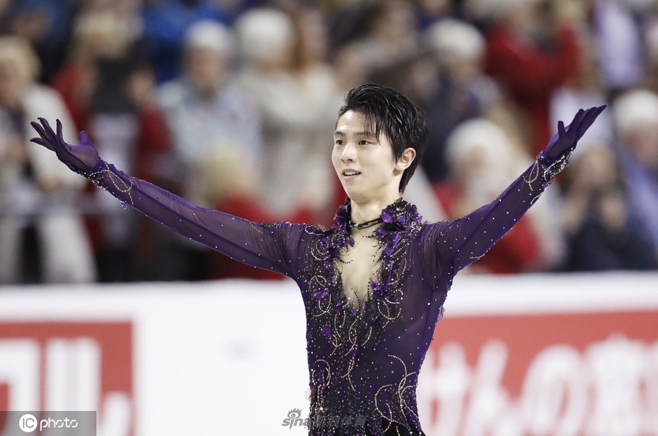 花滑大奖赛加拿大站羽生结弦夺冠