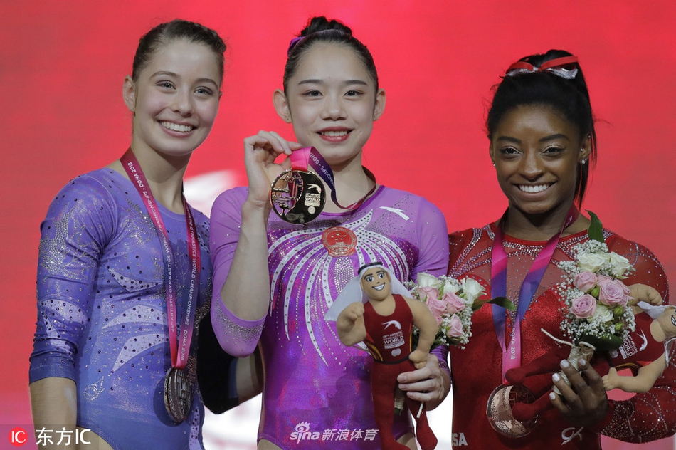 体操世锦赛刘婷婷平衡木封后