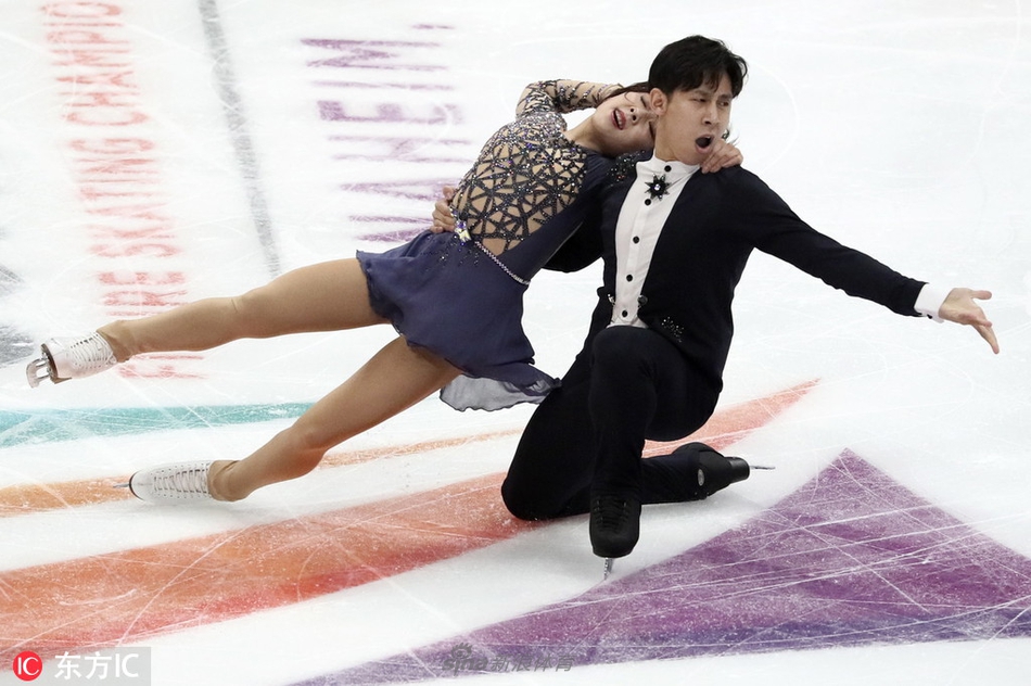 花滑四大洲赛隋文静/韩聪短节目第二