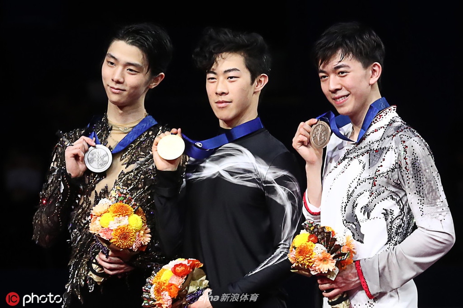 花滑世锦赛羽生结弦破300分摘银