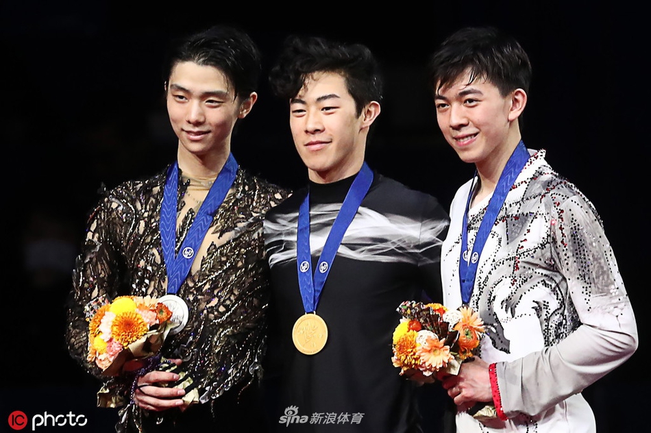 花滑世锦赛羽生结弦破300分摘银