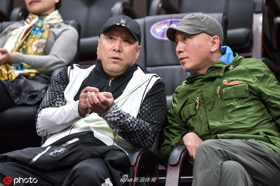 李永波观战CBA半决赛