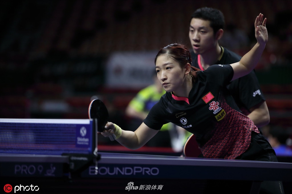 韩乒赛许昕/刘诗雯混双首轮速胜