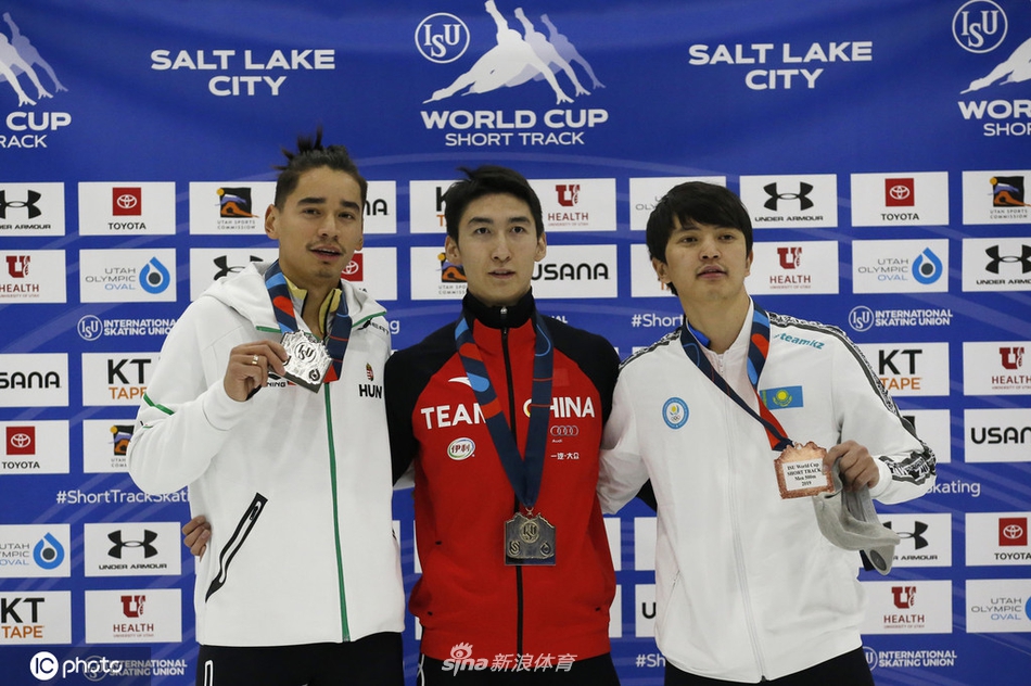 短道速滑世界杯盐湖城站武大靖500米夺冠