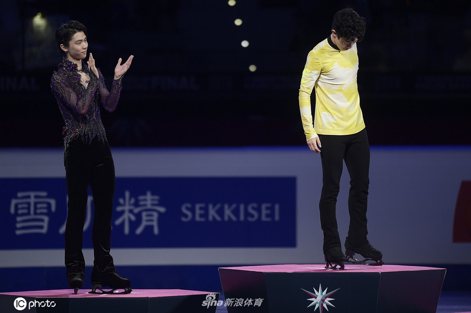 2019花滑大奖赛总决赛男单颁奖