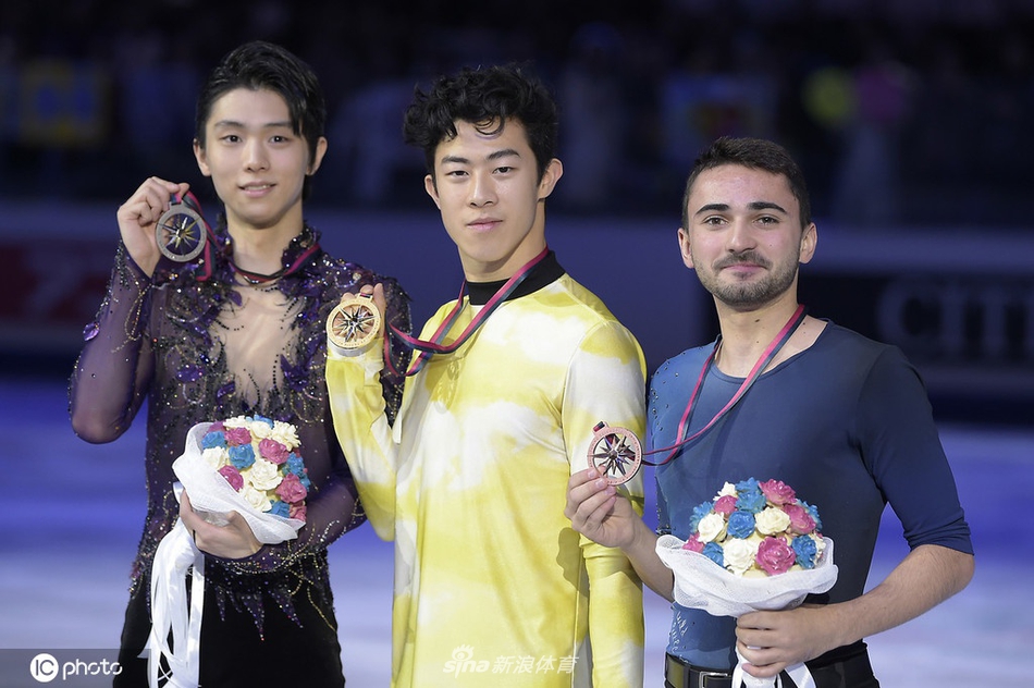 2019花滑大奖赛总决赛男单颁奖