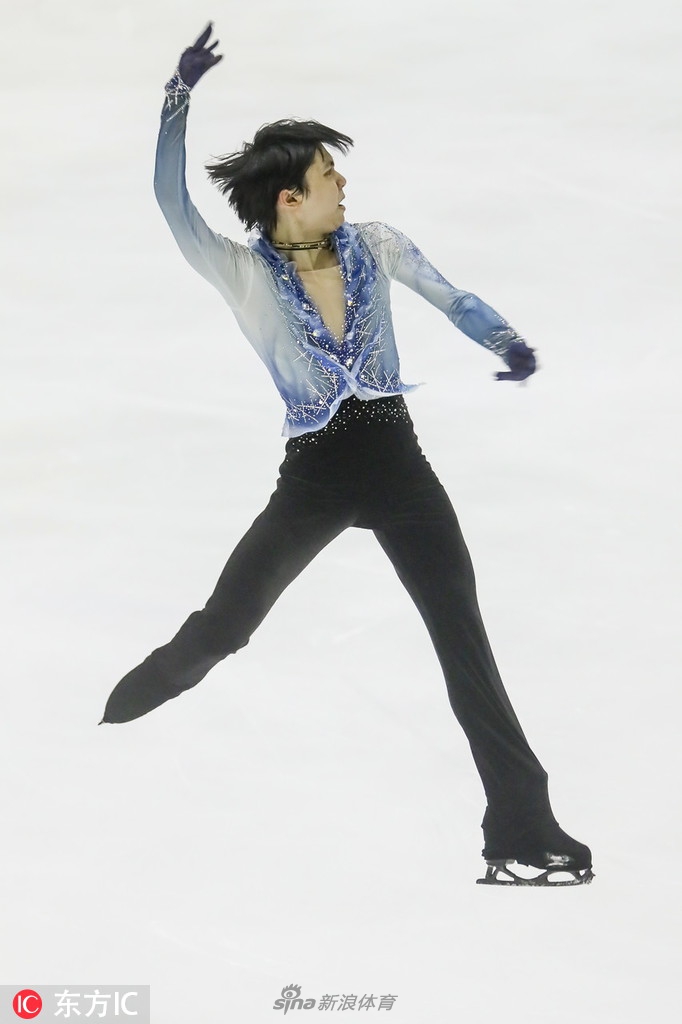 花滑大奖赛羽生结弦短节目创新世界纪录