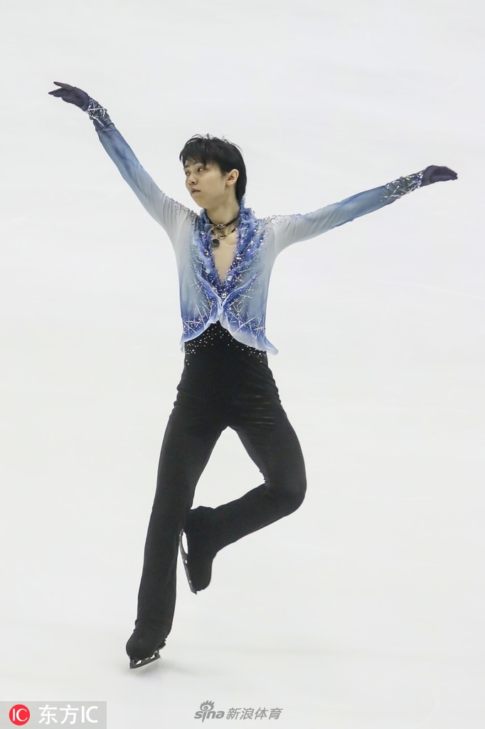 花滑大奖赛羽生结弦短节目创新世界纪录