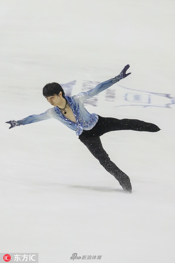 花滑大奖赛羽生结弦短节目创新世界纪录