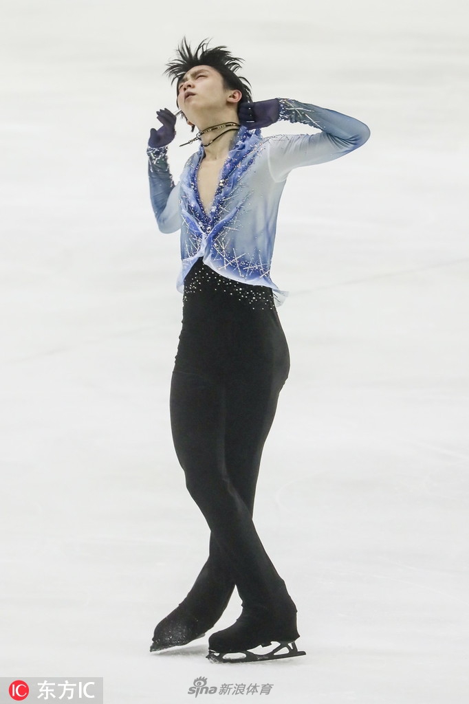 花滑大奖赛羽生结弦短节目创新世界纪录