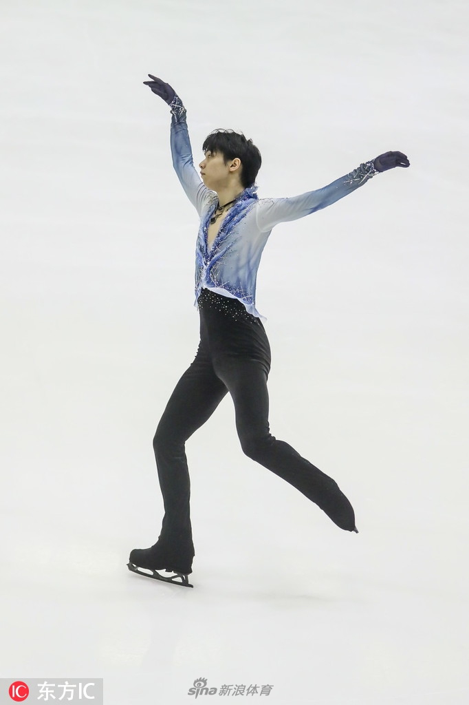 花滑大奖赛羽生结弦短节目创新世界纪录