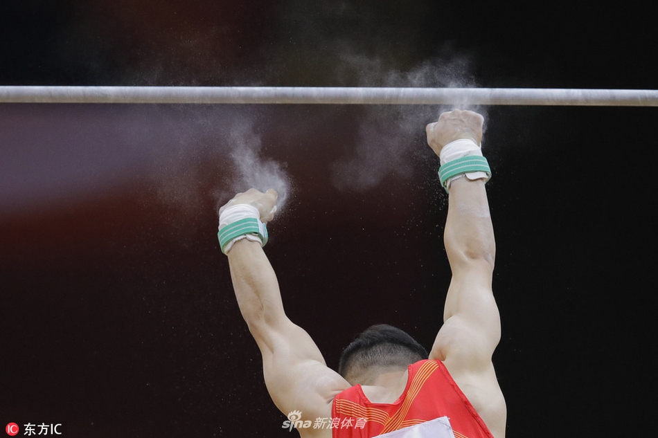 体操世锦赛中国男团惊险夺冠