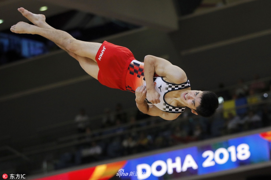 体操世锦赛男子全能肖若腾屈居亚军