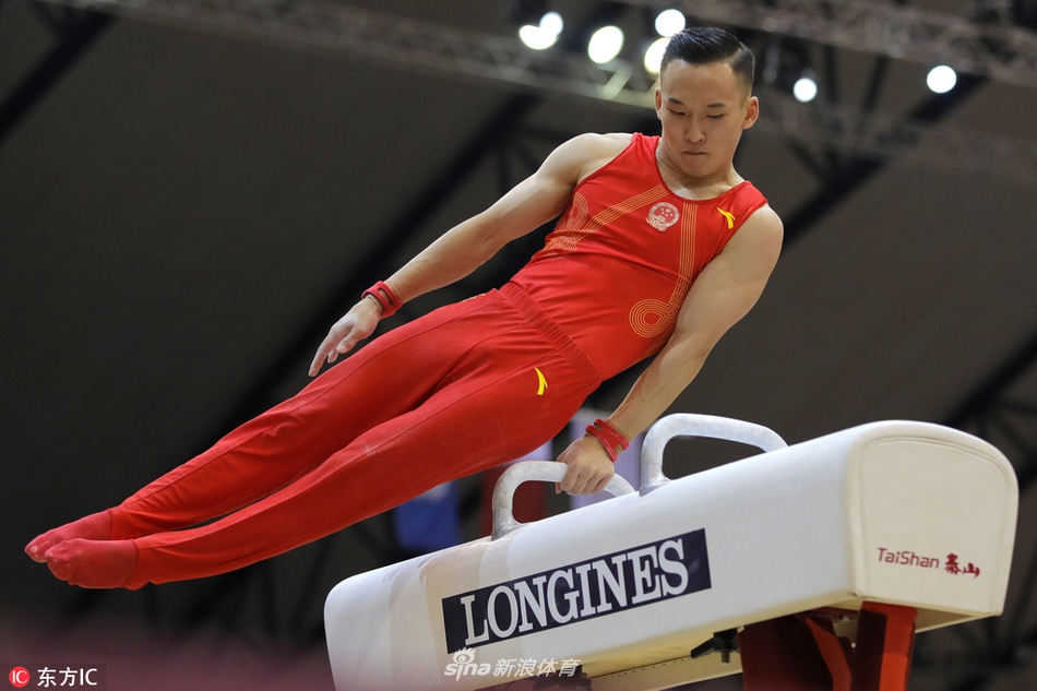 体操世锦赛男子全能肖若腾屈居亚军