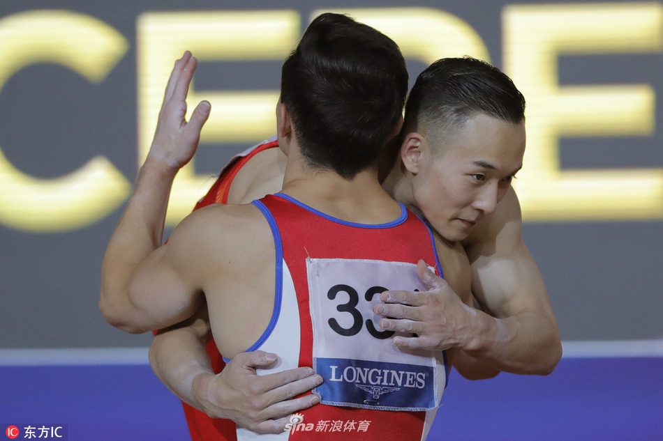 体操世锦赛男子全能肖若腾屈居亚军