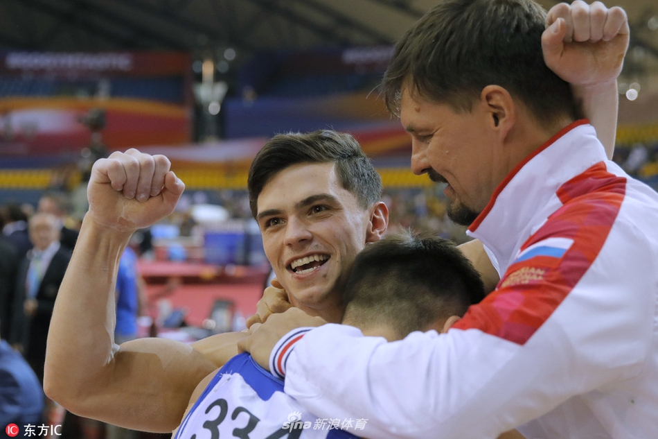 体操世锦赛男子全能肖若腾屈居亚军