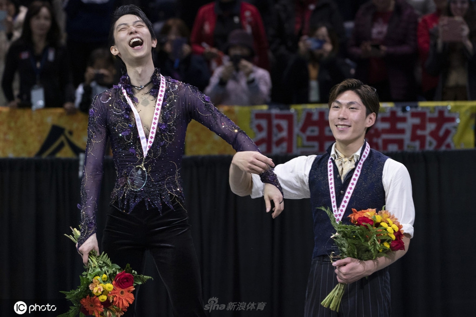 花滑大奖赛加拿大站羽生结弦夺冠