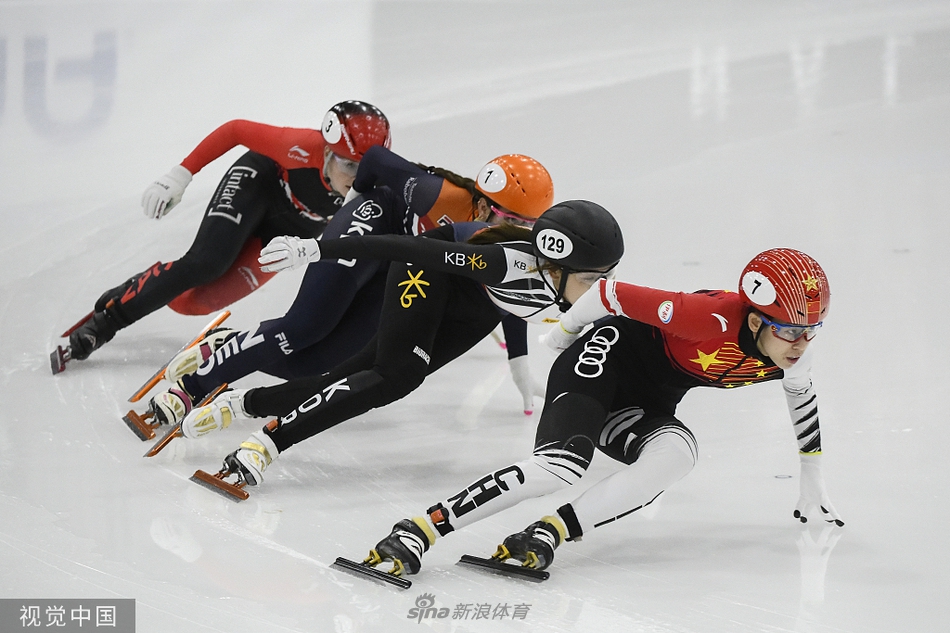短道速滑世界杯中国女子接力夺冠