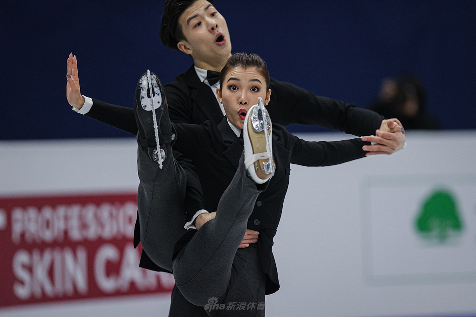 花滑四大洲赛冰舞韵律舞 王诗h/柳鑫宇第四