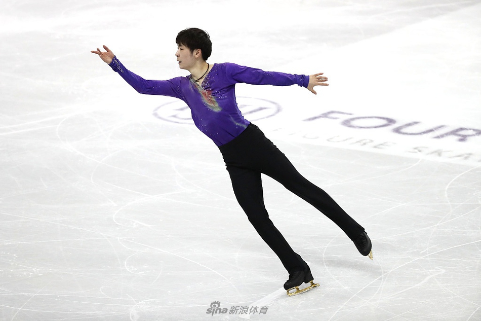花滑四大洲赛金博洋短节目第二