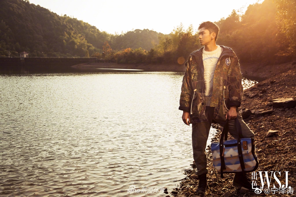 宁泽涛杂志大片